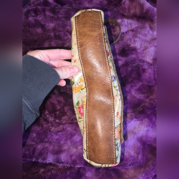 PATRICIA NASH EMELINE CROSSBODY PRAIRIE ROSE ORIG LEATHER FLORAL - Picture 10 of 16